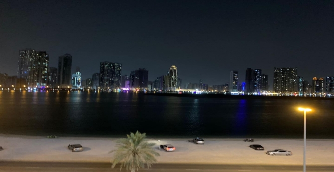 Magnificent Marina Studio @ Dubai Sharjah border