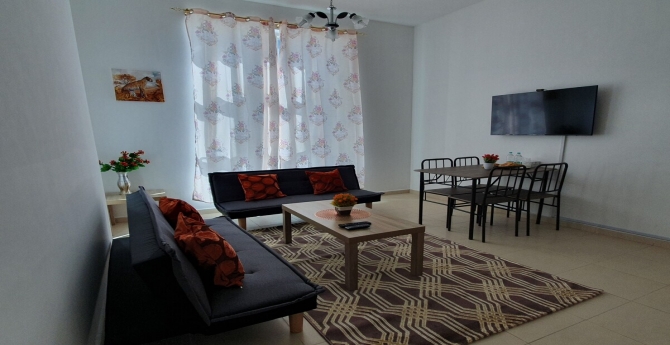 Cozy 1 Bedroom Apartment, Fully Furnished- 07